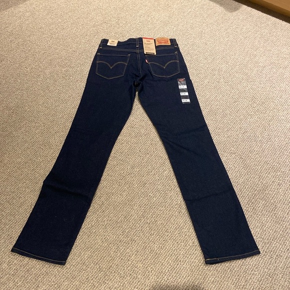 Levi Jeans 26x32 NWT DARK Jean Stretch 314 Shape Straight - Picture 9 of 10